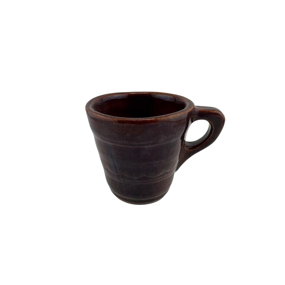 Vintage Hull Pottery Brown Mug Great Condition Made in USA